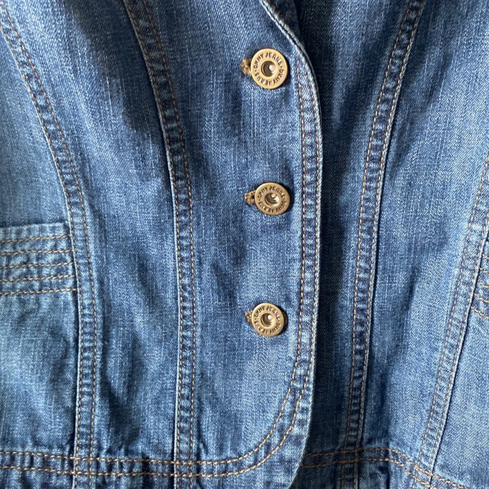 DKNY denim blazer - Picture 3 of 12
